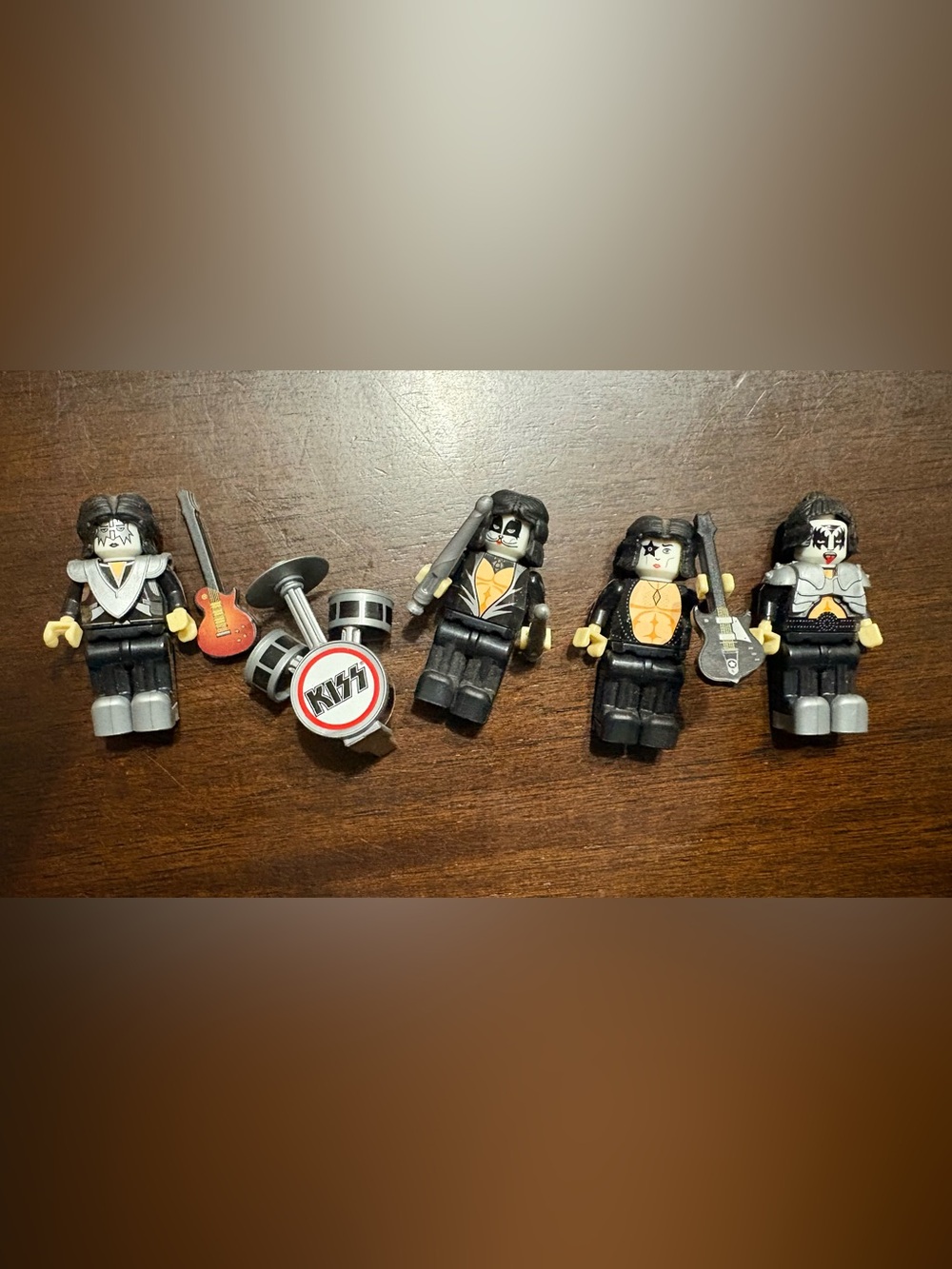 KISS Knex Mini Figures building Toy Set